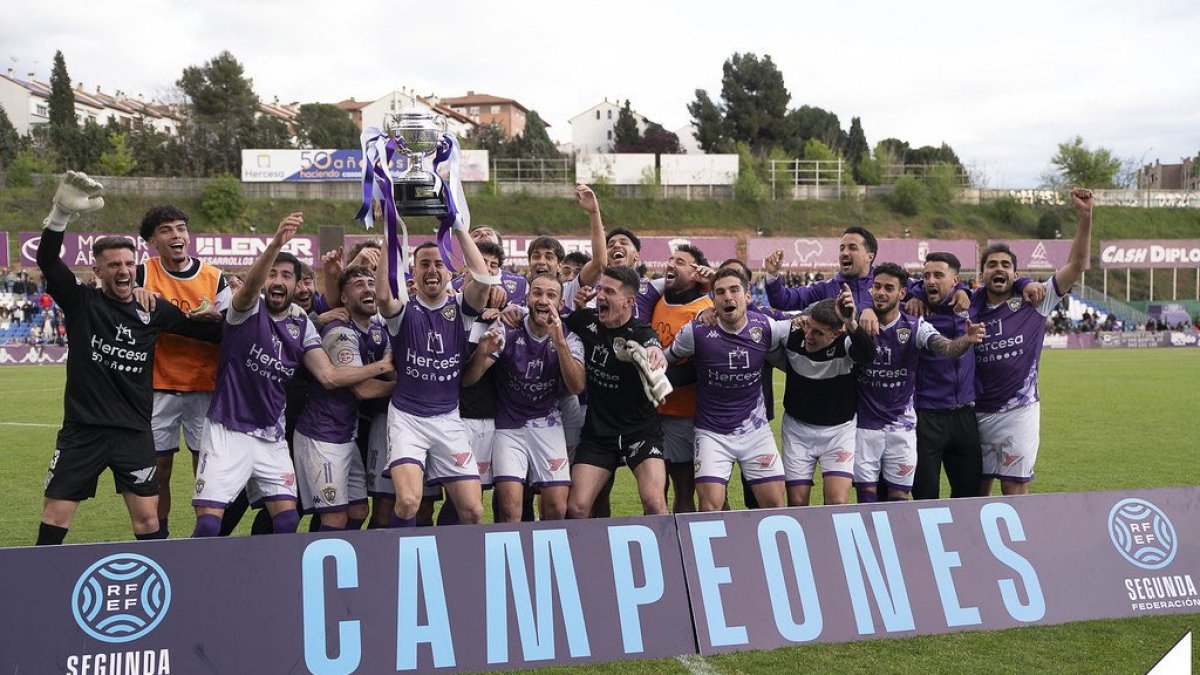 El CD Guadalajara ha sido el mejor equipo de los 90 que han integrado la Segunda Federación está temporada.