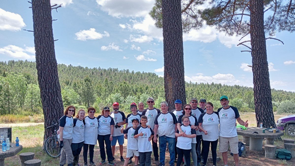 Voluntarios participantes en la actividad.