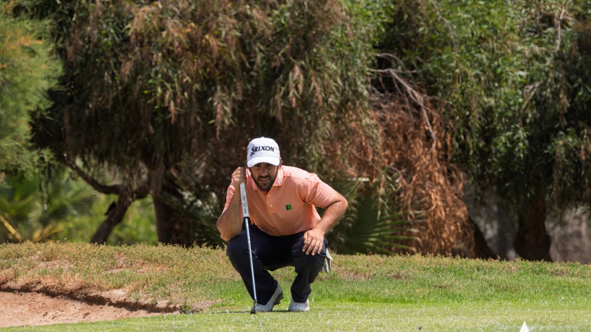 Daniel Berná durante una competición.
