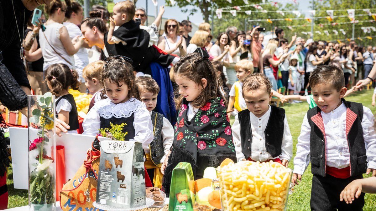 Los Sanjuanes en el centro infantil Gloria Fuertes.