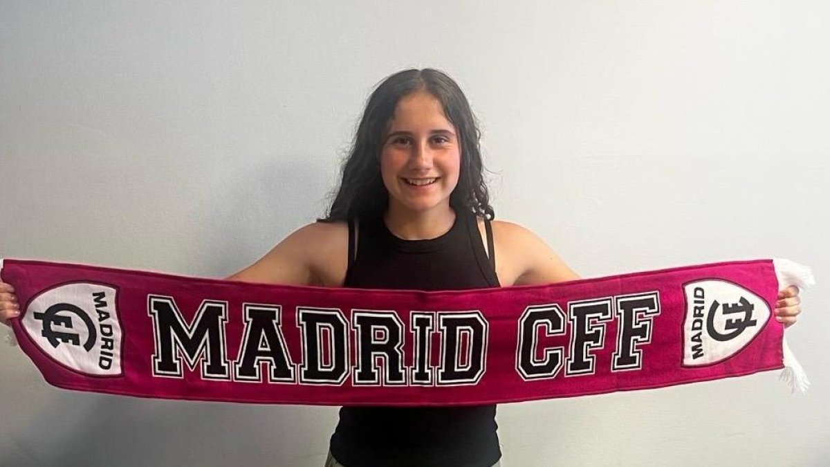 Zaira Gallardo jugará en el Madrid CF Femenino las próximas tres temporadas.