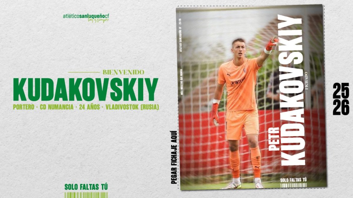 El Atlético Sanluqueño ha anunciado el fichaje de Kuda.