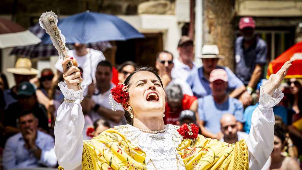 Una emocionante mañana la vivida en la plaza de San Pedro Manrique