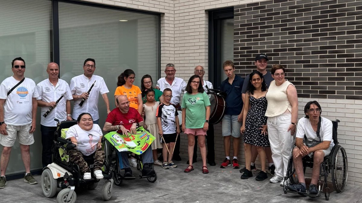 Una de las actividades de Aspace Soria.