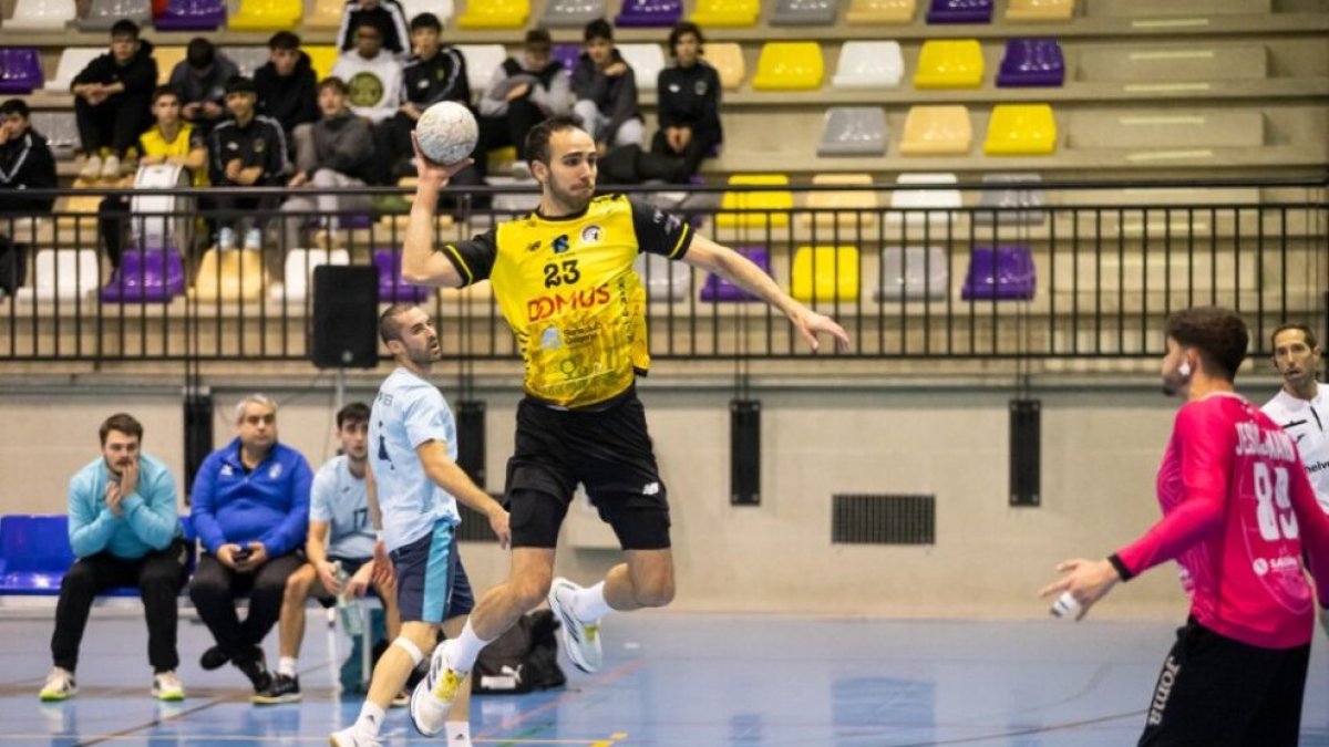 El capitán de los amarillos Fran García Lacarra durante una acción.