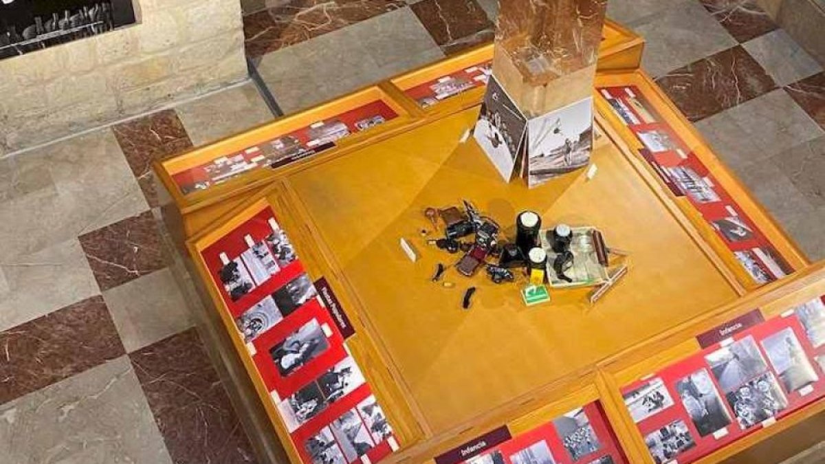 Detalle de la exposición 'La Belleza del instante'.