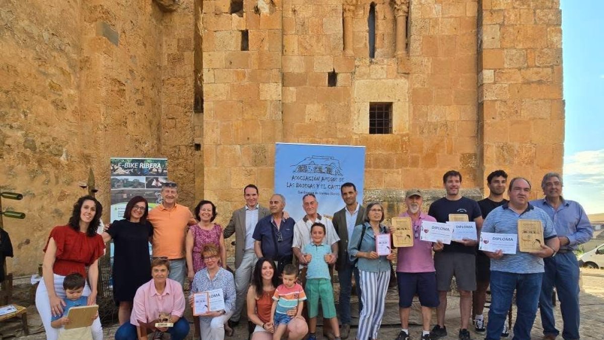 Los ganadores del XII certamen popular de San Esteban de Gormaz.