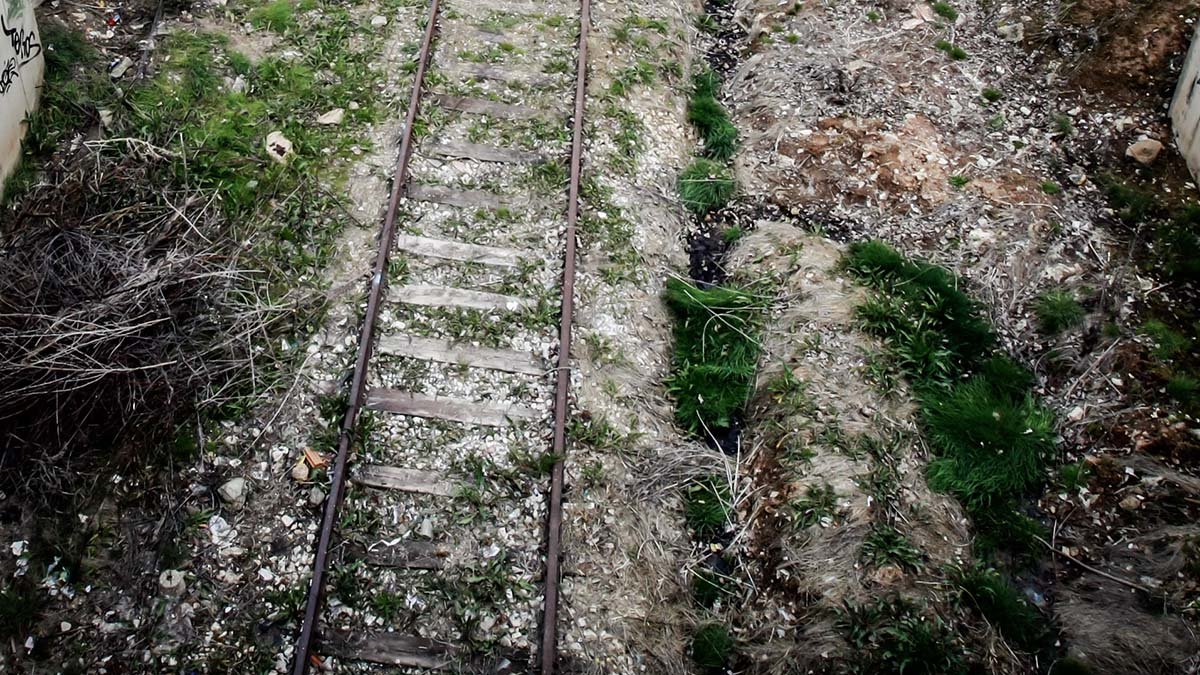 Vías del tren.