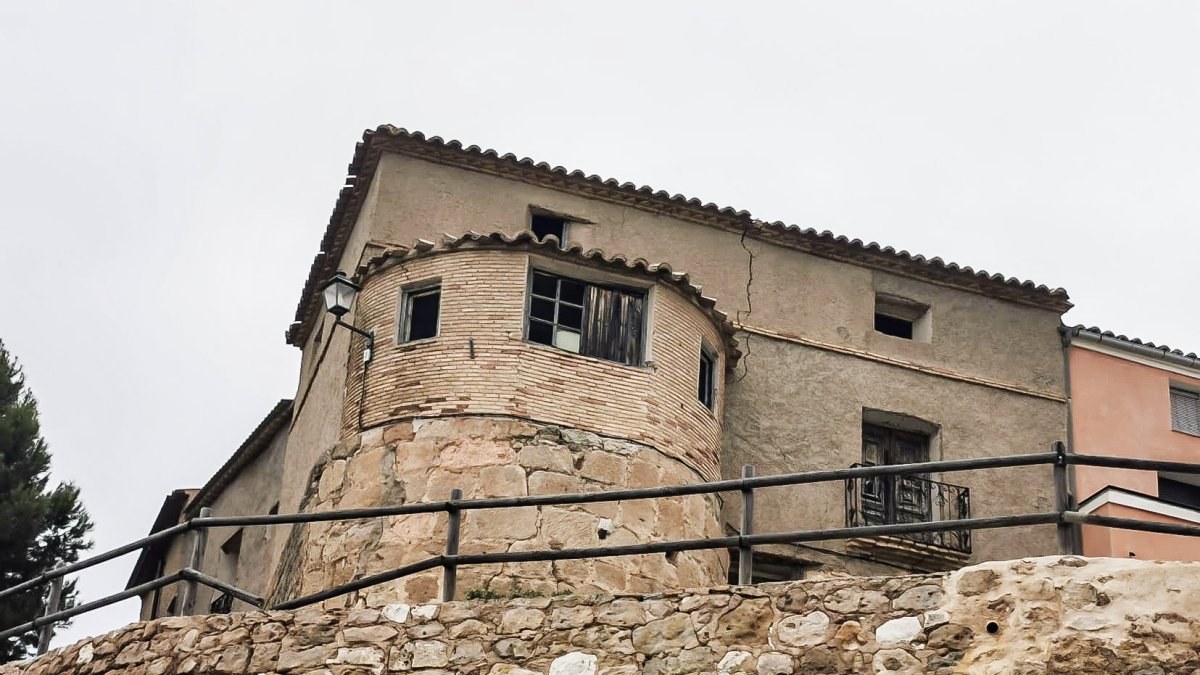 Casa donde vivió Leonor en Monteagudo de las Vicarías.
