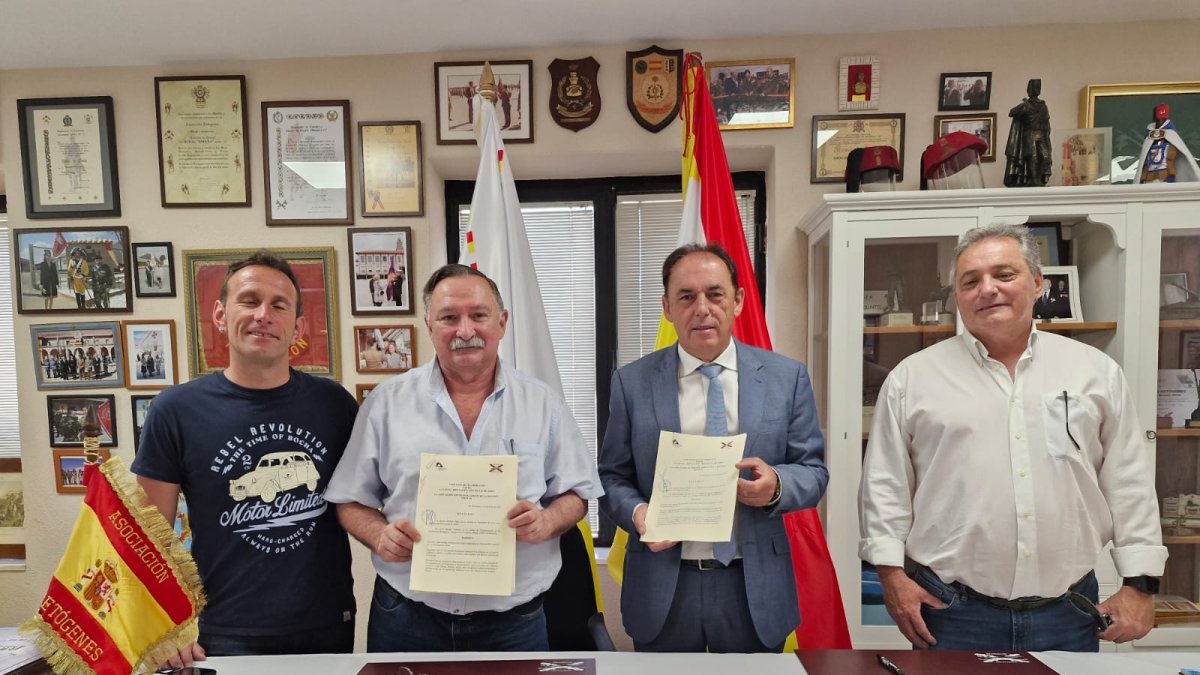 Convenio entre la Diputación de Soria y la Asociación Retógenes.