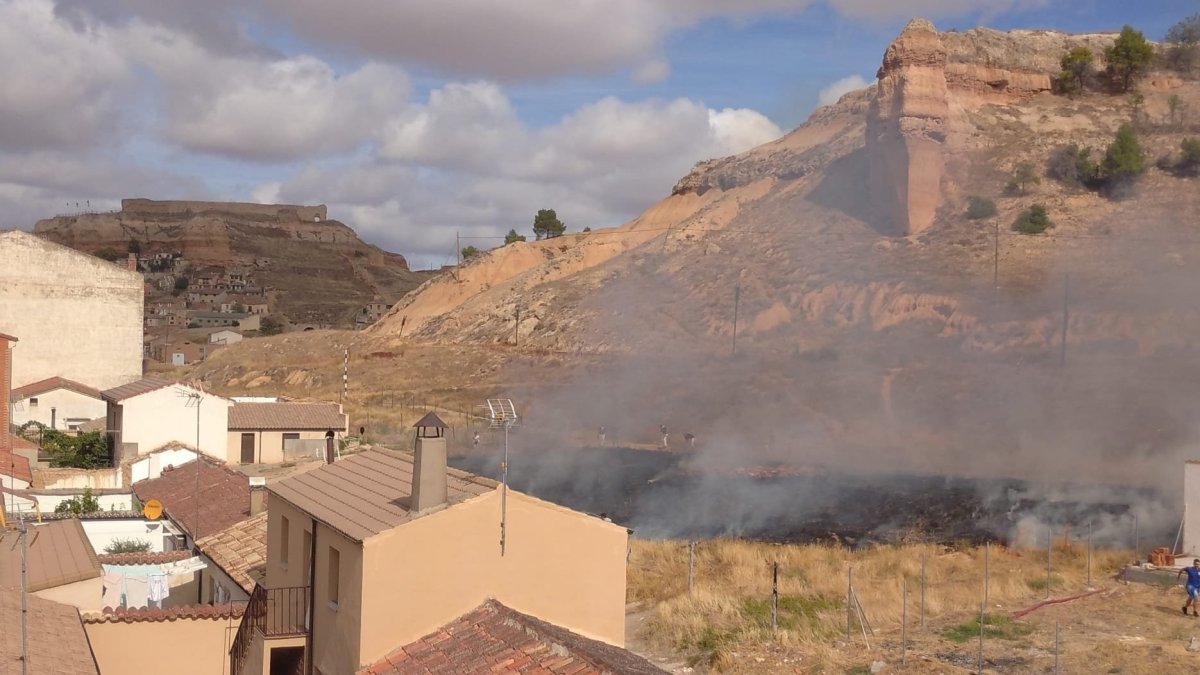 Imagen de archivo de un pequeño incendio ocurrido en San Esteban.