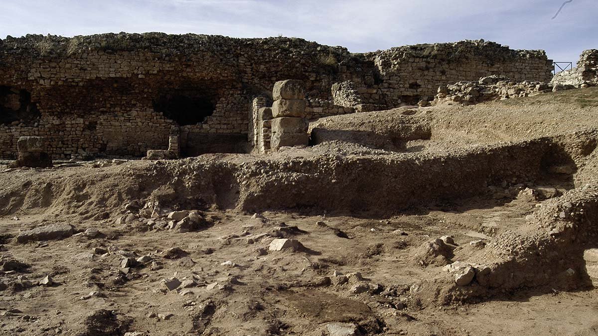 Yacimiento de Tiermes en Soria.