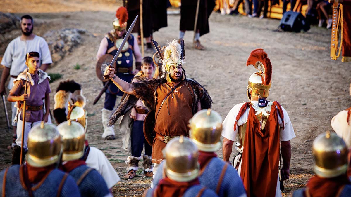 Recreación en Numancia.