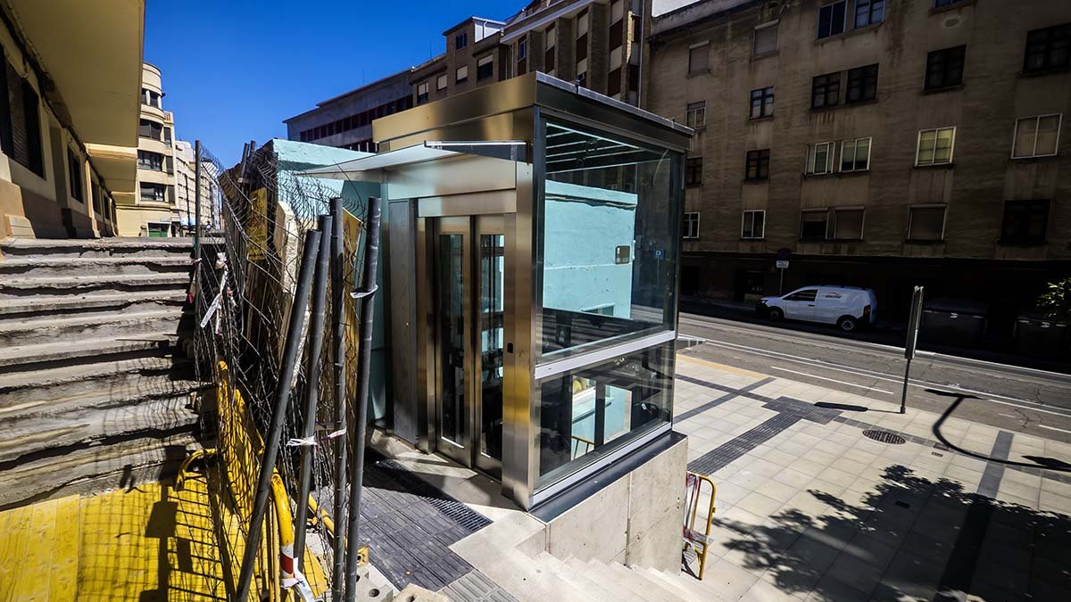 Elevador habilitado entre San Benito y Diego Acebes.