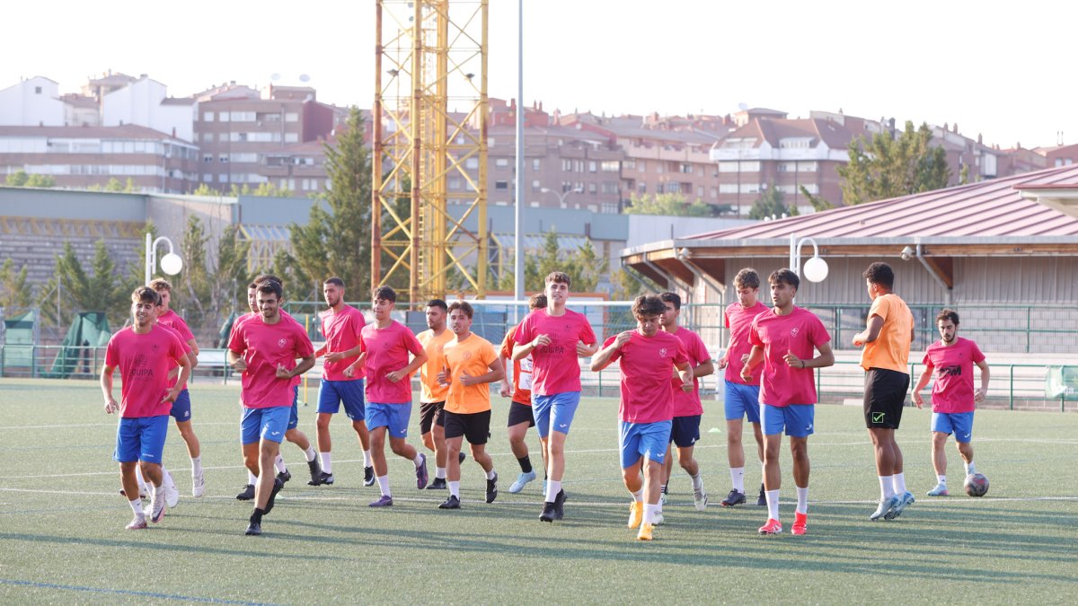 Primer entrenamiento de pretemporada del Calasanz.