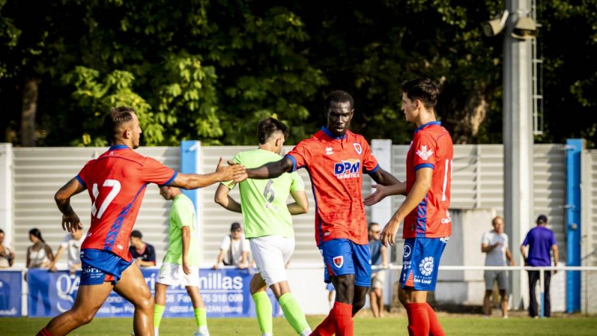 El Numancia goleaba al Almazán el pasado miércoles en La Arboleda