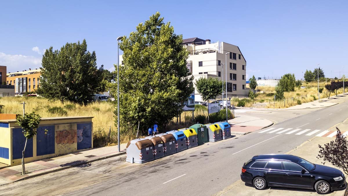 Zona de la urbanización de Camaretas que se amplía para área comercial.