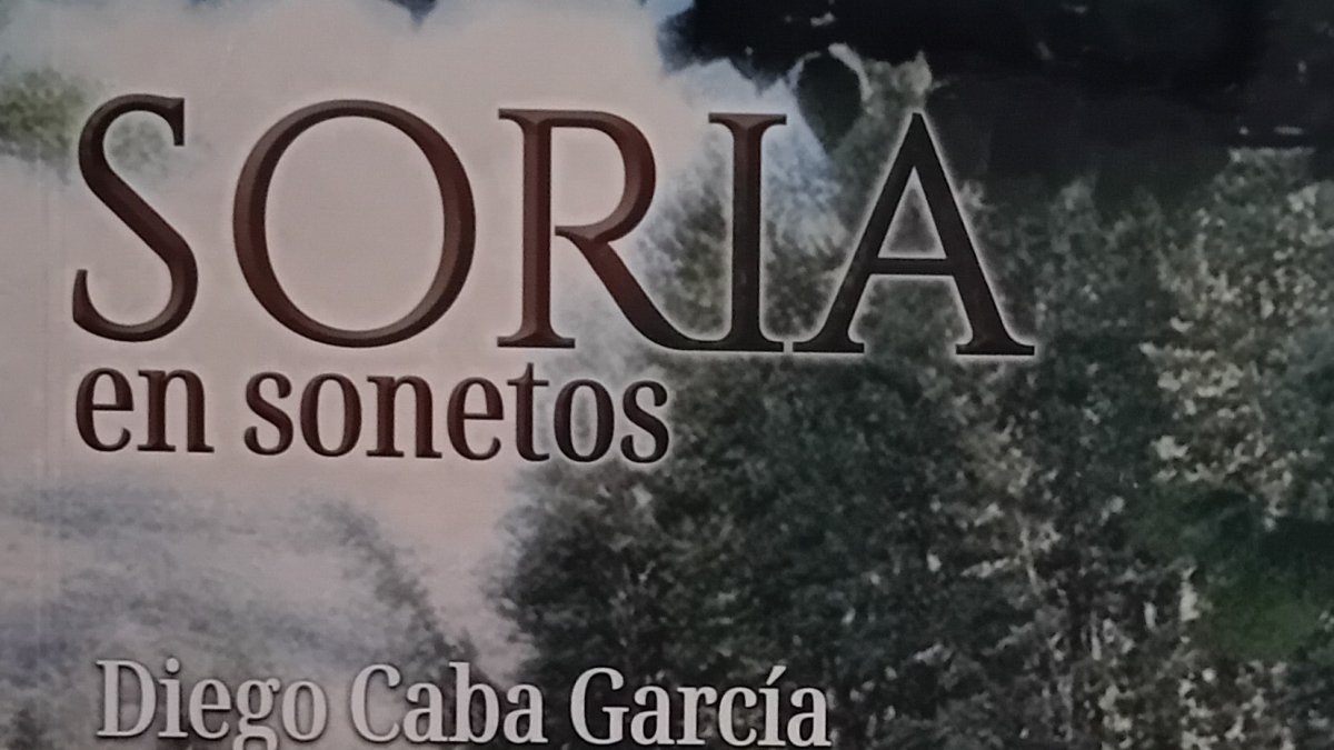 El poeta granadino Diego Caba García, que ya ganó el XI Certamen Literario “Un soneto para Soria” del Casino Amistad Numancia y el I Certamen “El poeta de Almajano”, presenta ahora un poemario completo dedicado a gentes, paisajes y tradiciones sorianas.