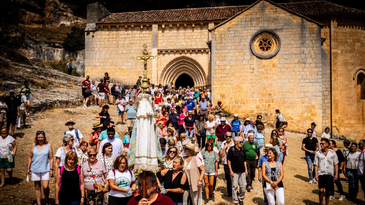 Ucero se vuelca en su día grande con la romería de San Bartolomé.