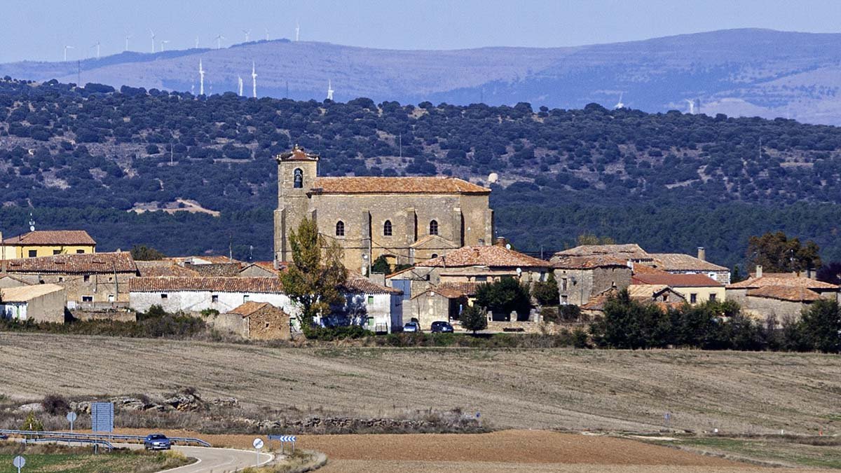 panorámica de Tardajos.