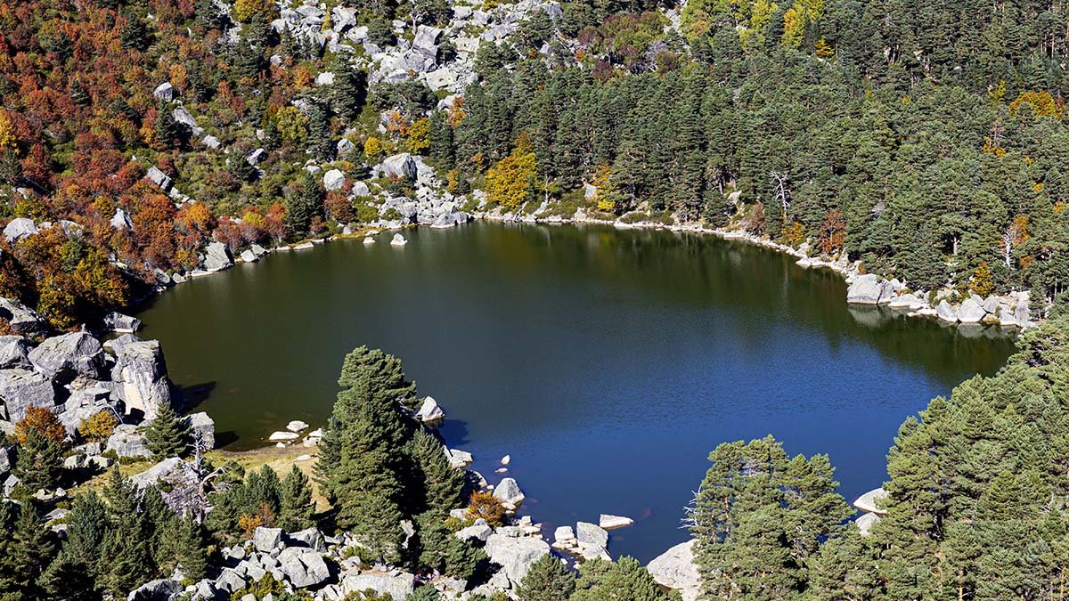 Espectacular Laguna Negra de Soria.
