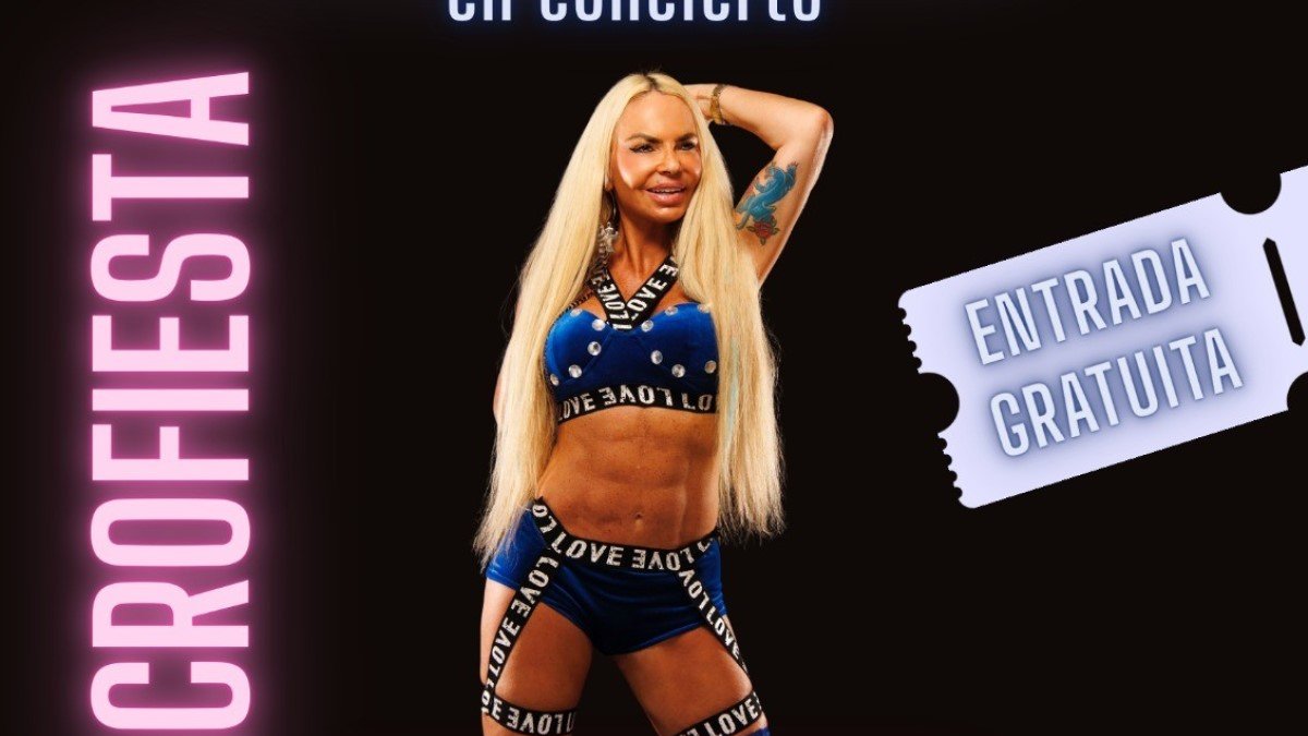 Cartel anunciador de Leticia Sabater en Borobia.