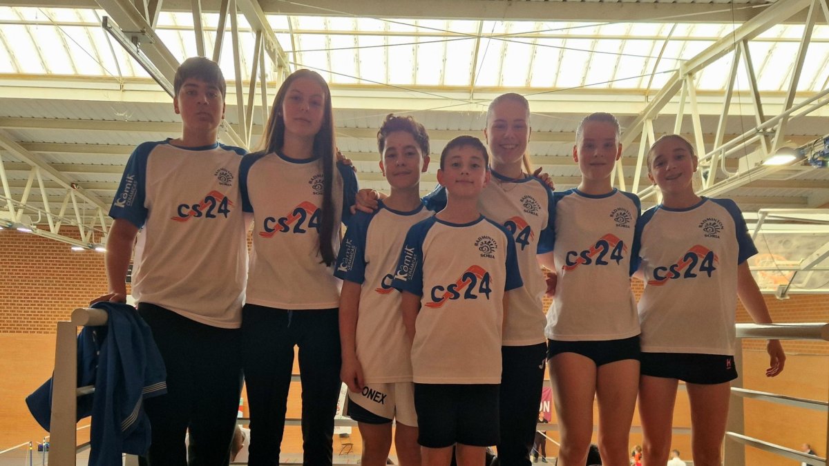 The quarry of the Bádminton Soria club takes up the competition with the national master’s degree in Estella