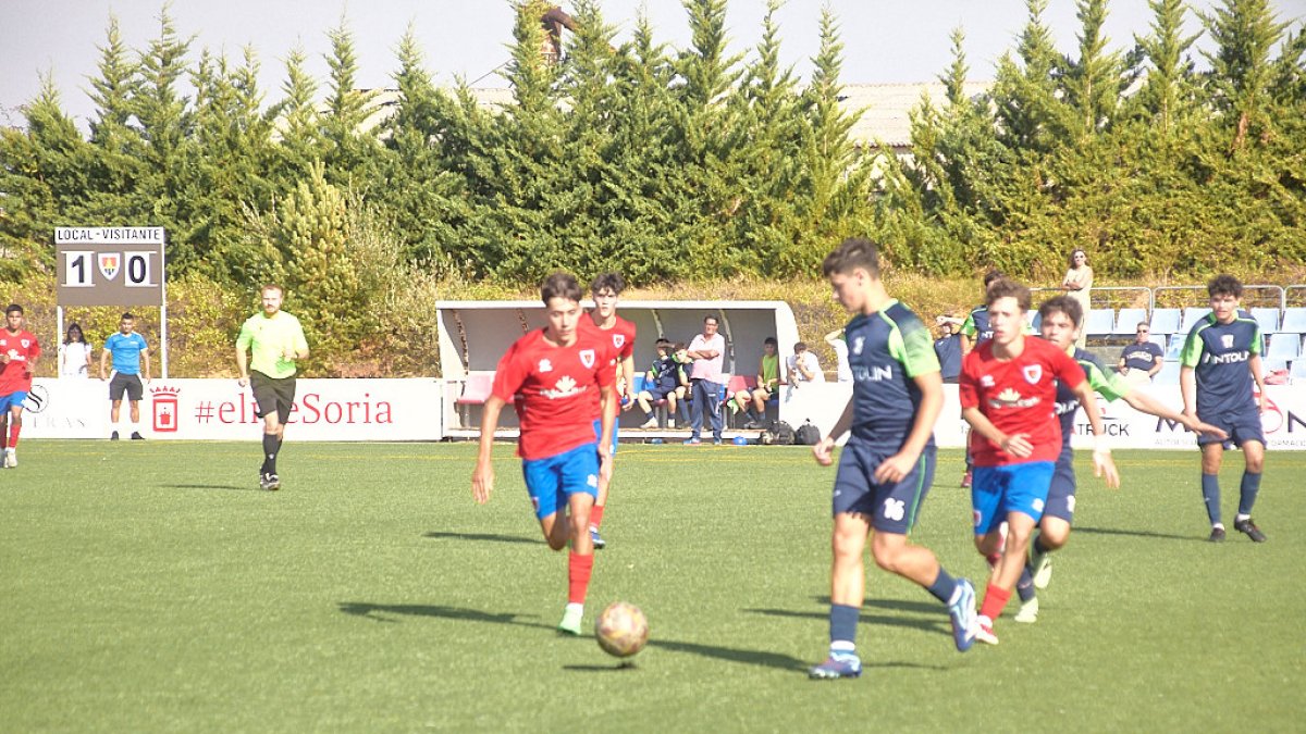 El Numancia B empataba a uno en casa ante el Villaralbo.