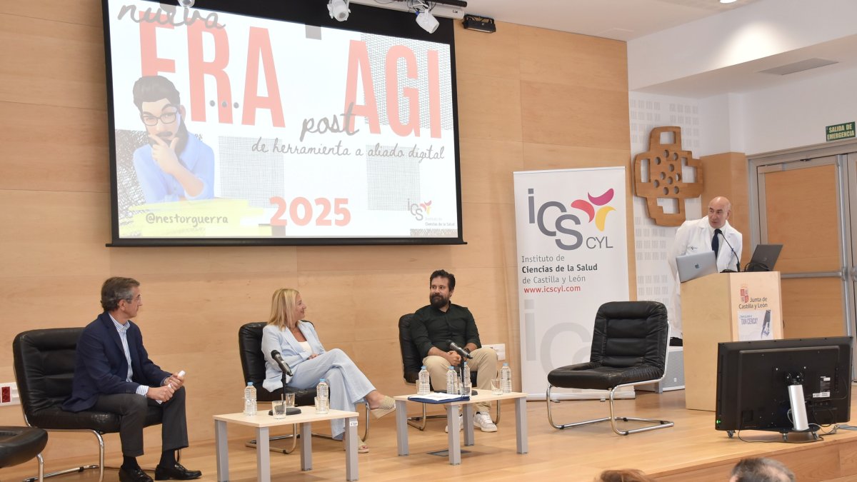 Jornada en el Hospital Santa Bárbara sobre la IA aplicada al ámbito sanitario.