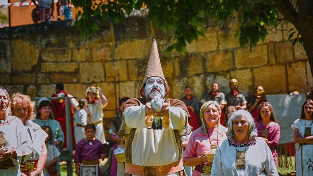 Recreación de Tierraquemada de 'La vida y la guerra'.