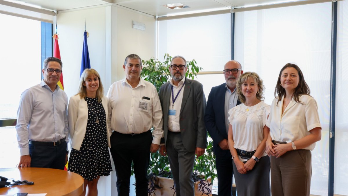 Reunión de la Cámara de Comercio en el Ministerio.