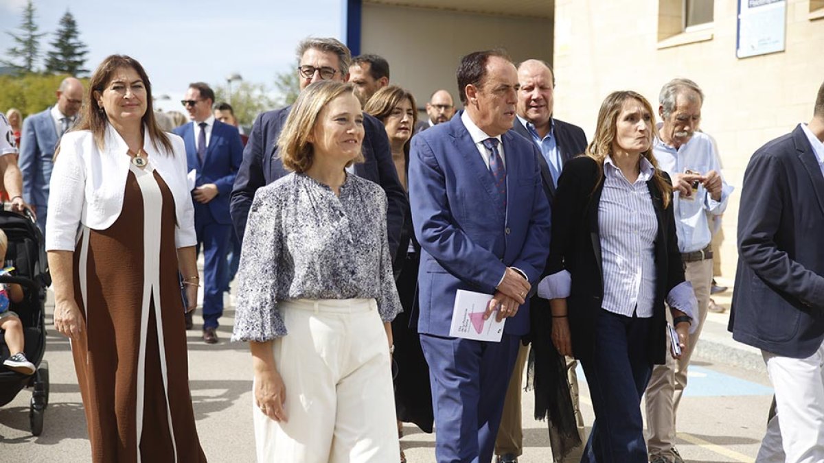 María José Jiménez, Elia Jiménez, Benito Serrano y Rocío Lucas.