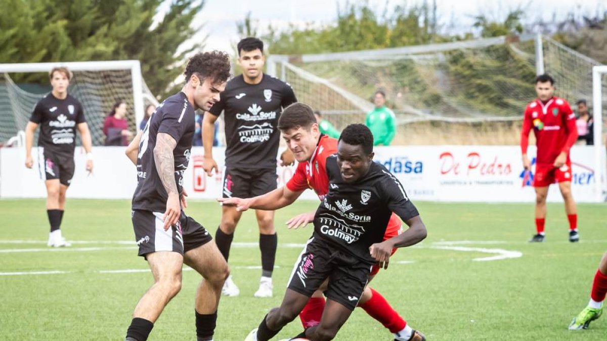 Partidazo del Golmayo Camaretas para dar la sorpresa en el campo del segundo clasificado.