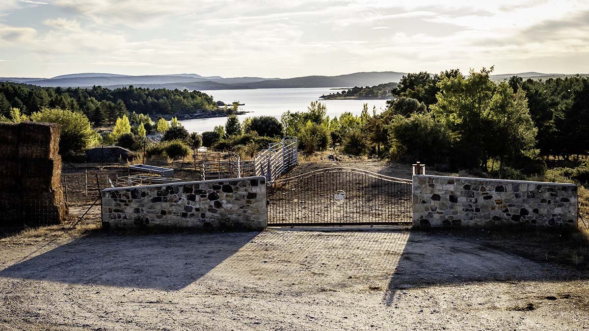 Finca en la que está proyectado el resort.