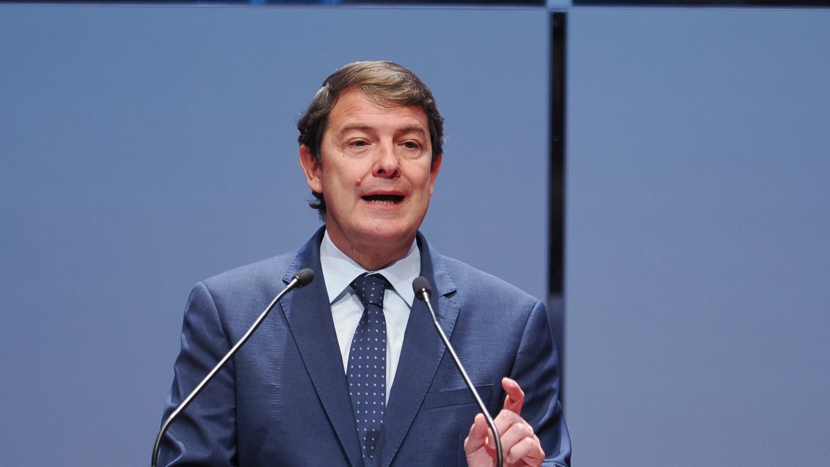 Archivo - El presidente de la Junta de Castilla y León, Alfonso Fernández Mañueco, en una imagen de archivo.