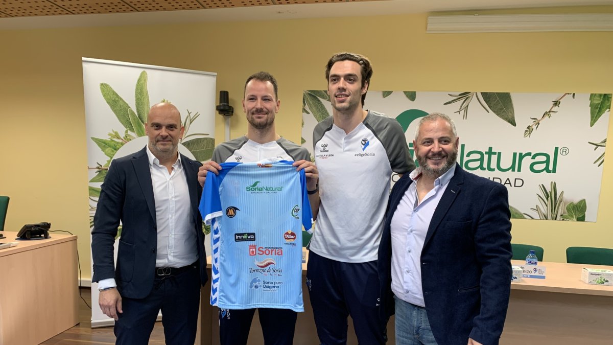 Presentación de Lindberg en las instalaciones de Soria Natural.