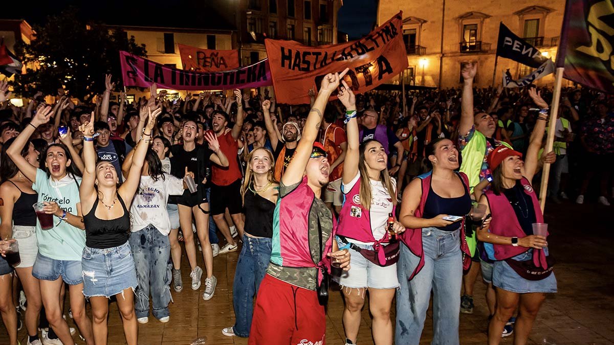 Una fiesta en un pueblo de Soria