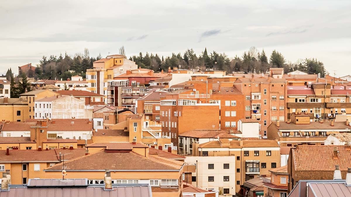 Panorámica del barrio del Calaverón que centrará el proyecto de la capital.