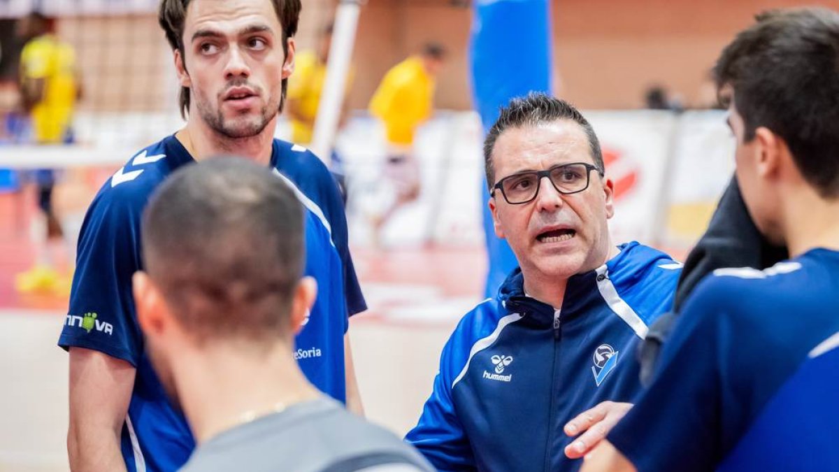 Alberto Toribio, durante uno de los partidos del Grupo Herce esta temporada.