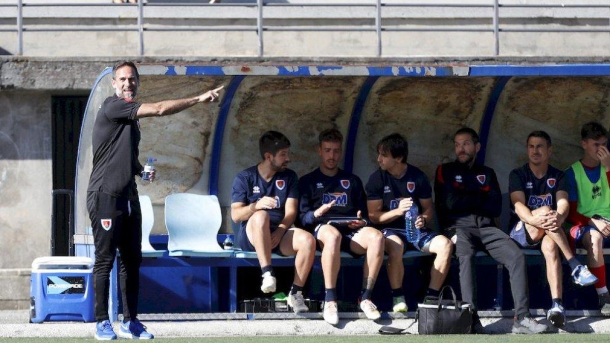 El Numancia de Abel Segovia está decepcionando en el primer mes de competición.