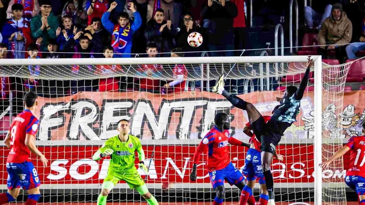 El Numancia era eliminado por el Sporting de Gijón en la pasada edición de la Copa del Rey.