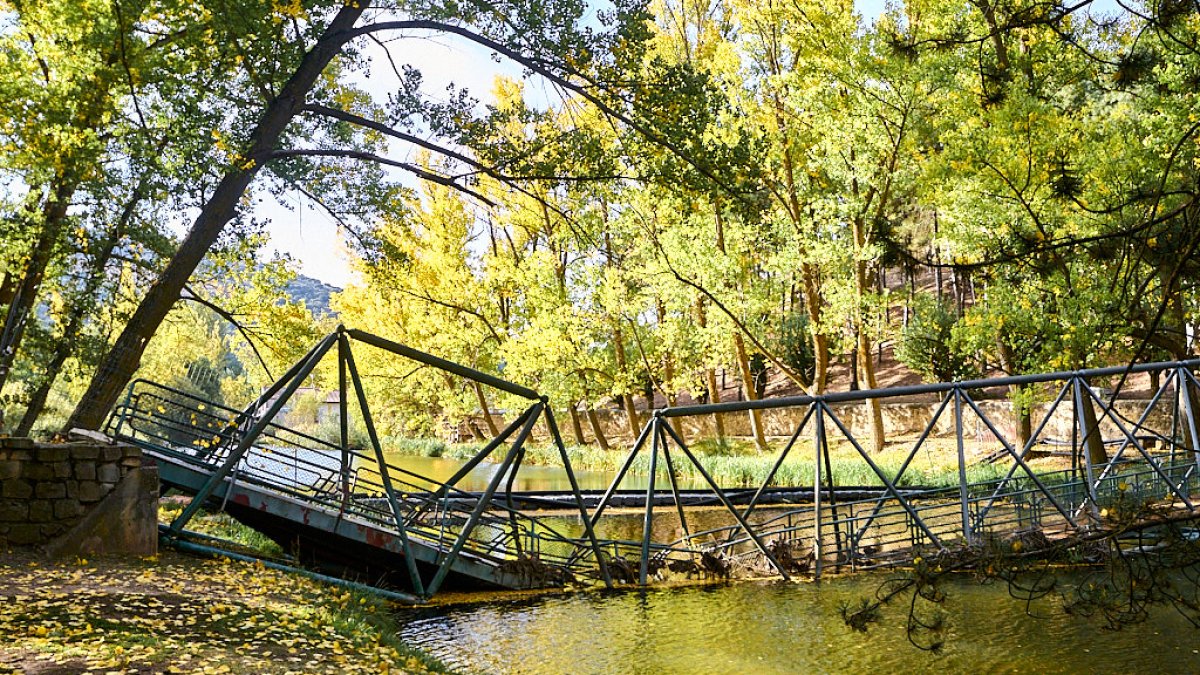 Imagen de la pasarela del Soto Playa.