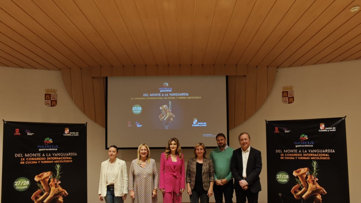 Presentación del Congreso Soria Gastronómica, que se celebrará los días 27 y 28 de octubre.