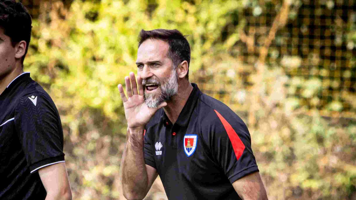 Abel Segovia quiere un Numancia que compita desde el primer minuto hasta el último.