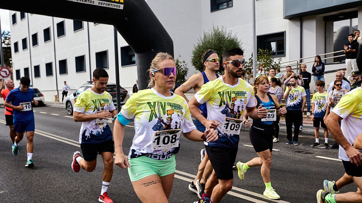 César Giaquinta y Marina Girona ganan la XIV Carrera Verde de la Guardia Civil.