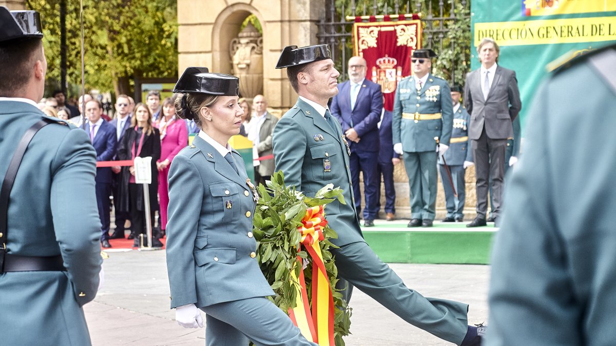 Celebración del día de la Virgen del Pilar Día y el día de la Hispanidad.