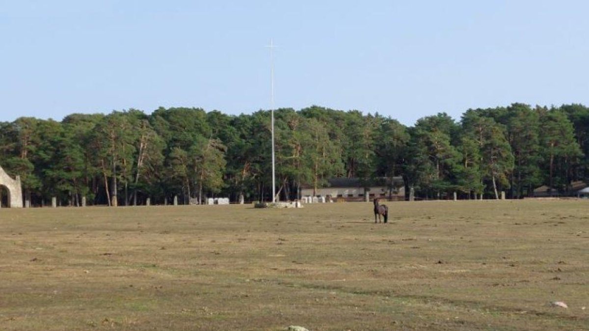 Raso de la Nava en Covaleda donde se va a instalar la plataforma aérea.