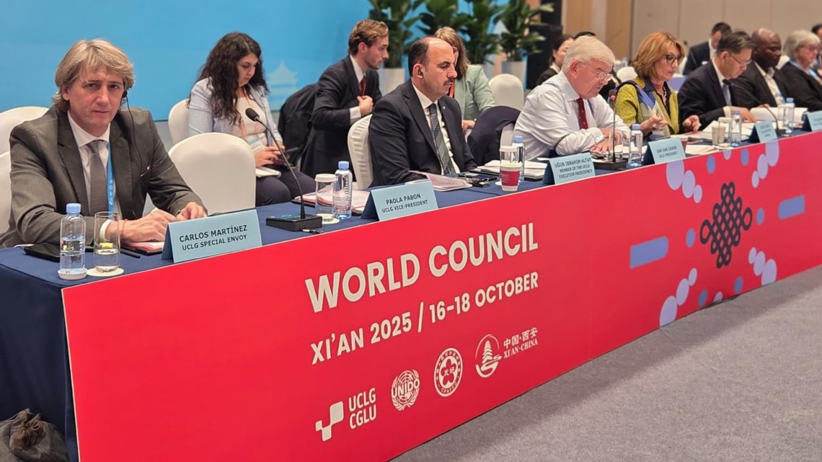 El alcalde de Soria, en el congreso internacional en China.