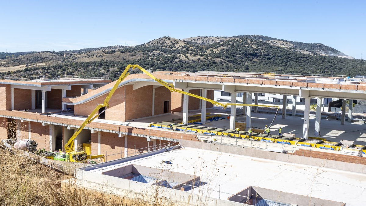 Estado de las obras del Centro de Datos de la Seguridad Social.