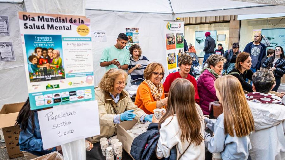 'Compartimos vulnerabilidad, defendamos nuestra salud mental' fue el lema del acto